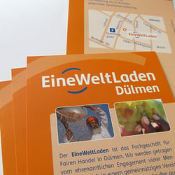 EineWeltLaden – Infoflyer