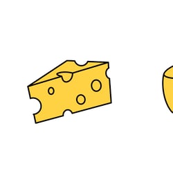 Lazy Food Branding Illustrations