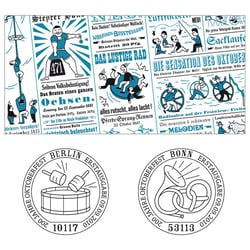 Sonderpostwertzeichen „200 Jahre Oktoberfest“, Ersttagsblatt und Stempel
