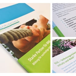 Multiplikatorenbroschüre – Editorial Design