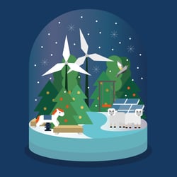 Weihnachtsgruß für die BGHPlan Umweltplanung und Landschaftsarchitektur GmbH