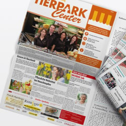 Anzeieg im Wochenmagazin