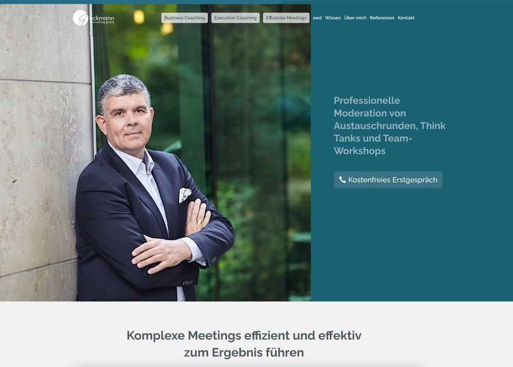 Eckmann Consulting Webpräsenz
