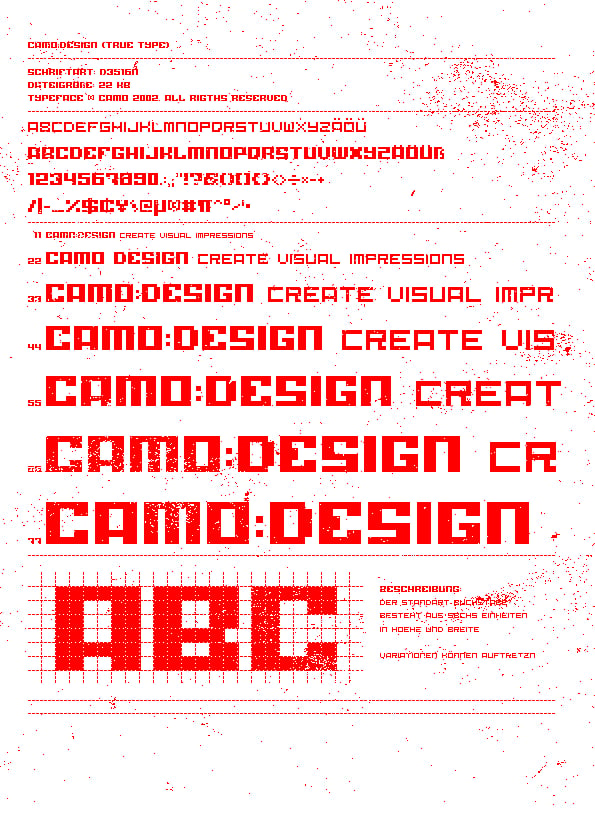 D3516N – True Type Font