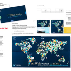 American Express, Dialogmarketing, Klapp-Mailing was zum Poster wird.