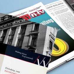 Jahresberichte/ Informationsmaterial/ Magazinbeileger