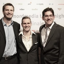 Die nordmedia-Wand