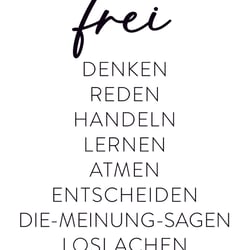 Karte „frei“