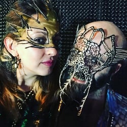 reflector boom mask & tounguage mask