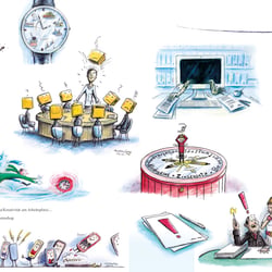Beispiel Business Illustrationen
