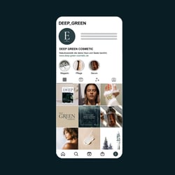 DEEP GREEN COSMETIC Branding