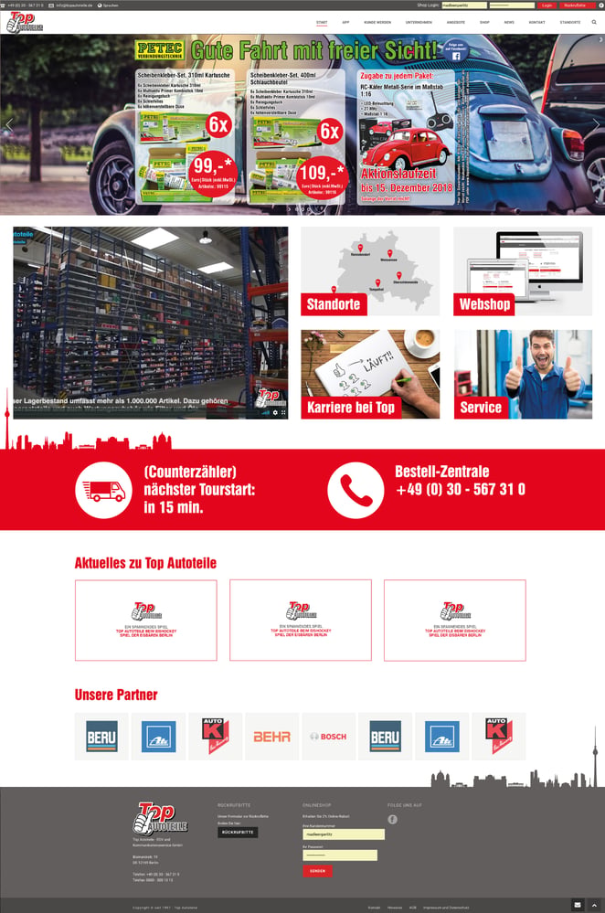 Startseite Top Autoteile GmbH