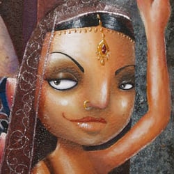 „Kurtisane“ | Entwurf für Wandkalender 2009