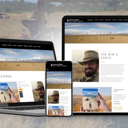 Webdesign Autor, Fotograf & Abenteurer Christian Ebener