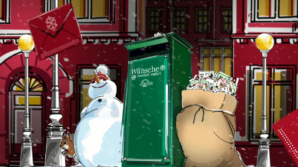 Galeria Kaufhof “Weihnachts-Wunschzettel”