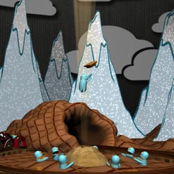 3D Studio Max – Schokovulkan 3