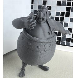 3D Modell Obelix