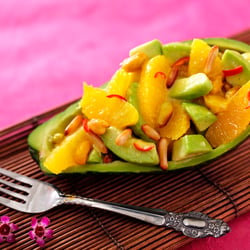 Avocado-Orangen-Salat