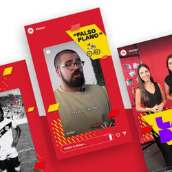 Social Media Branding of „A Bola“ by international freelance Creative Director Christoph Gey