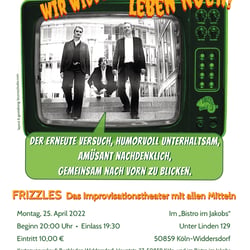 „Frizzles“, Veranstaltungsplakat