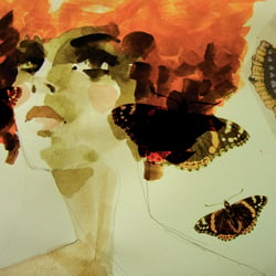 Aquarell, Collage
