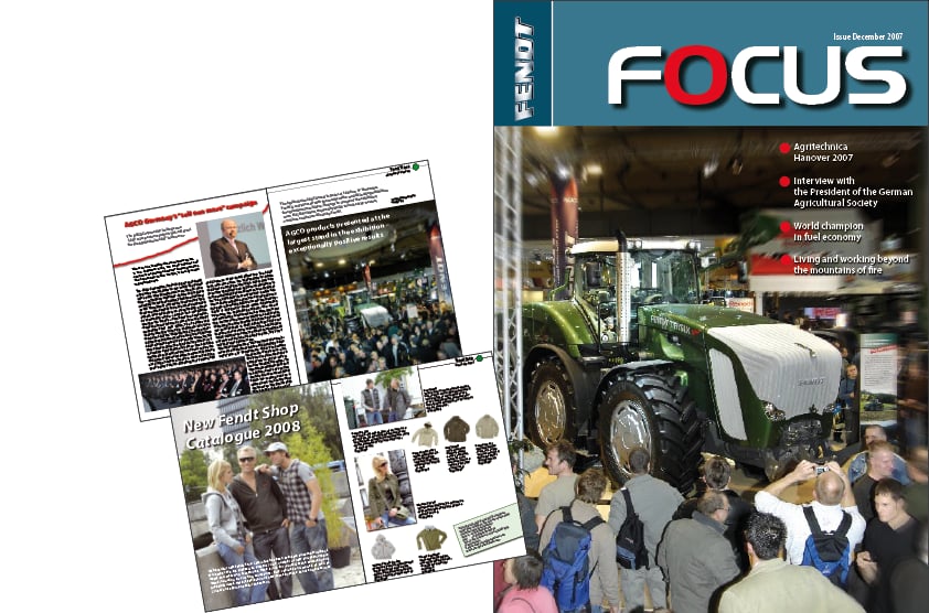 Kundenzeitschrift „Fendt Focus“