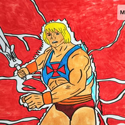 Sketchtember 21 – Nr.5 -Thema: He-Man