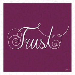 Lettering Design „Trust“