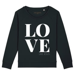 Sweatshirt Design MUENCHEN, LOVE LIKE JESUS