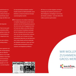 Broschüre Konzept Ganztag