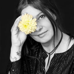 mit Blume
