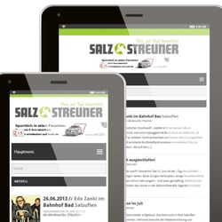 Ansicht auf mobilen Endgeräten