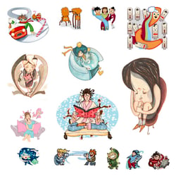 Illustrationen Mix