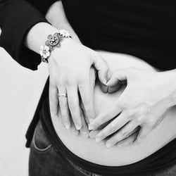 Babybauchbilder Detailfoto
