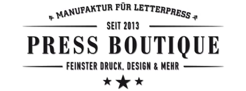 Press Boutique – Manufaktur für Letterpress, Design & mehr