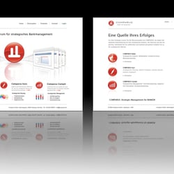 Design des Internet-Auftritts der Firma Comparus | Im Auftrag der Firma Interse Consulting