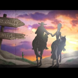 SARTANA und Jasmine reiten in den Sonnenuntergang …
