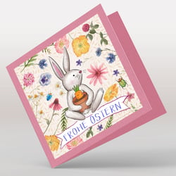 Grusskartengestaltung Ostern