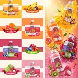 Juicy Tales – Juice Identity & Packaging Design