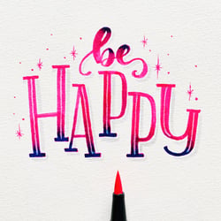 be happy