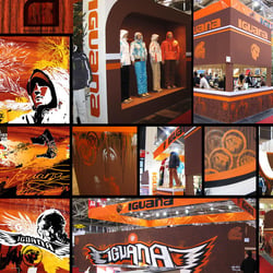 iguana Messestand