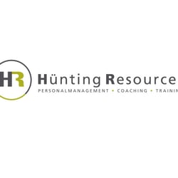 Logoentwicklung und Geschäftsausstattung für das Unternehmen „Hünting Resources“ (April 2006)