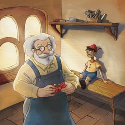 Coverillustration zu „Pinocchio“ Audiobook