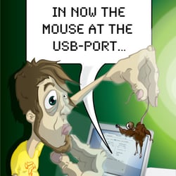HOW 2 USE A MOUSE – Vektorgrafik