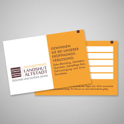 Zahnarztpraxis – Corporate Design & Geschäftsdrucksachen