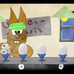 Adventskalender-Clip „Osterhase“