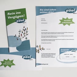 Promotionmaterialien für Internet Community inkl. Einkaufsangebote