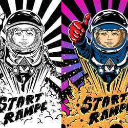 Illustration – Startrampe