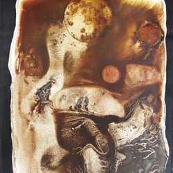 VU 54, Mischtechnik und Ferroprint, 53×38 cm, 2008