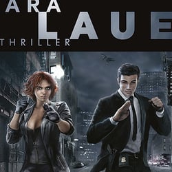 Buchcover Illustration zu Mara Laues Russo-Serie